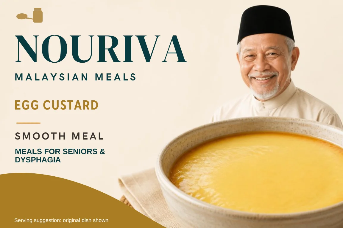 Nouriva Egg Custard label
