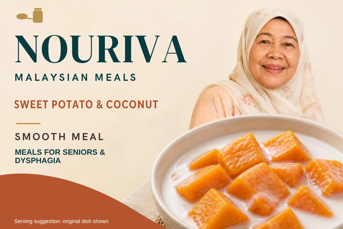 Nouriva Sweet Potato & Coconut label